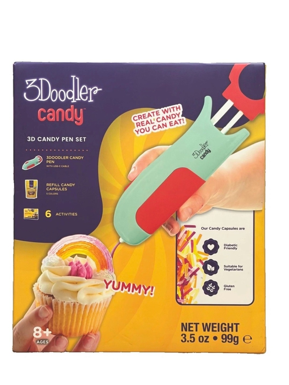 3Doodler Candy 3D Candy Pen Set Brand New NIB